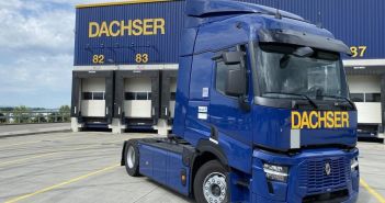 Dachser erweitert Flotte um 15 vollelektrische Lkw von Renault (Foto: Renault Trucks Deutschland)