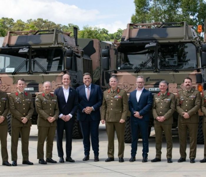 Vorzeigeprojekt in Australien: Rheinmetall feiert den Abschluss (Foto: Justin Nicholas Photography)